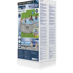 BESTWAY Power Steel Swim Vista Series Frame Pool oval