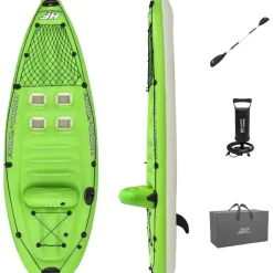 BESTWAY 65097 Reisen/Erholung, Aufblasbares Boot, Schwarz, grün PVC, 1 Person(en), 150 kg