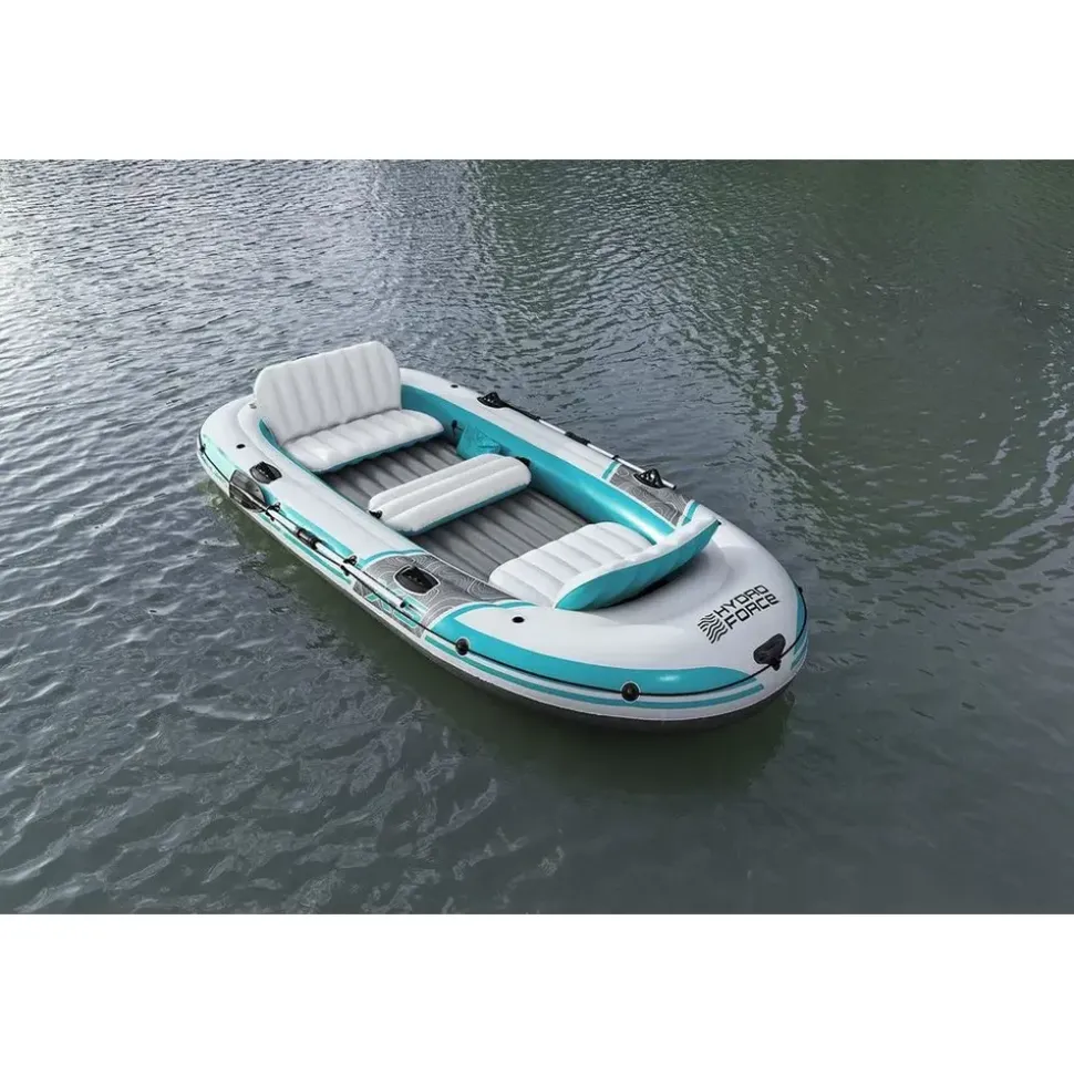 BESTWAY Schlauchboot Komplett-Set Adventure Elite X5 364 x 166 x 45 cm
