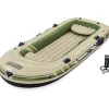 BESTWAY Schlauchboot Komplett-Set Voyager X4 350 x 145 x 49 cm