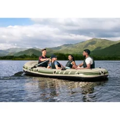 BESTWAY Schlauchboot Komplett-Set Voyager X4 350 x 145 x 49 cm