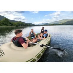 BESTWAY Schlauchboot Komplett-Set Voyager X4 350 x 145 x 49 cm