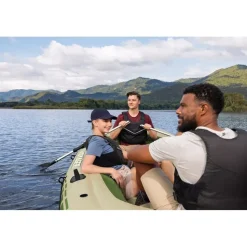 BESTWAY Schlauchboot Komplett-Set Voyager X4 350 x 145 x 49 cm