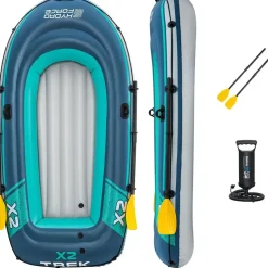 BESTWAY Schlauchboot 232 x 118 x 37 cm, 2 Personen,