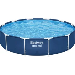 BESTWAY Steel Pro Frame Pool rund