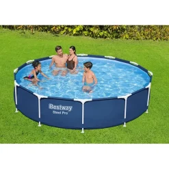 BESTWAY Steel Pro Frame Pool rund