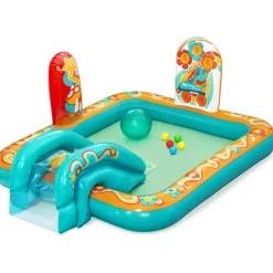 BESTWAY Wasserspielcenter Retro-Welt Wasserrutsche 193 x 152 x 74 cm (53164)