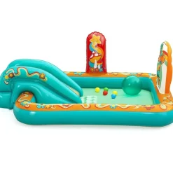 BESTWAY Wasserspielcenter Retro-Welt Wasserrutsche 193 x 152 x 74 cm (53164)