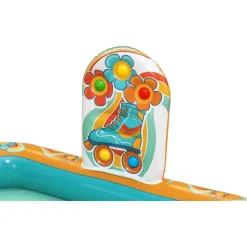 BESTWAY Wasserspielcenter Retro-Welt Wasserrutsche 193 x 152 x 74 cm (53164)