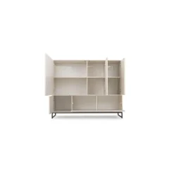 bettso Highboard 160 x 120,5 cm Beige