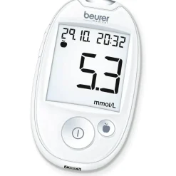 Beurer GL 44 Blutzuckermessgerät weiss mmol/l 1 st