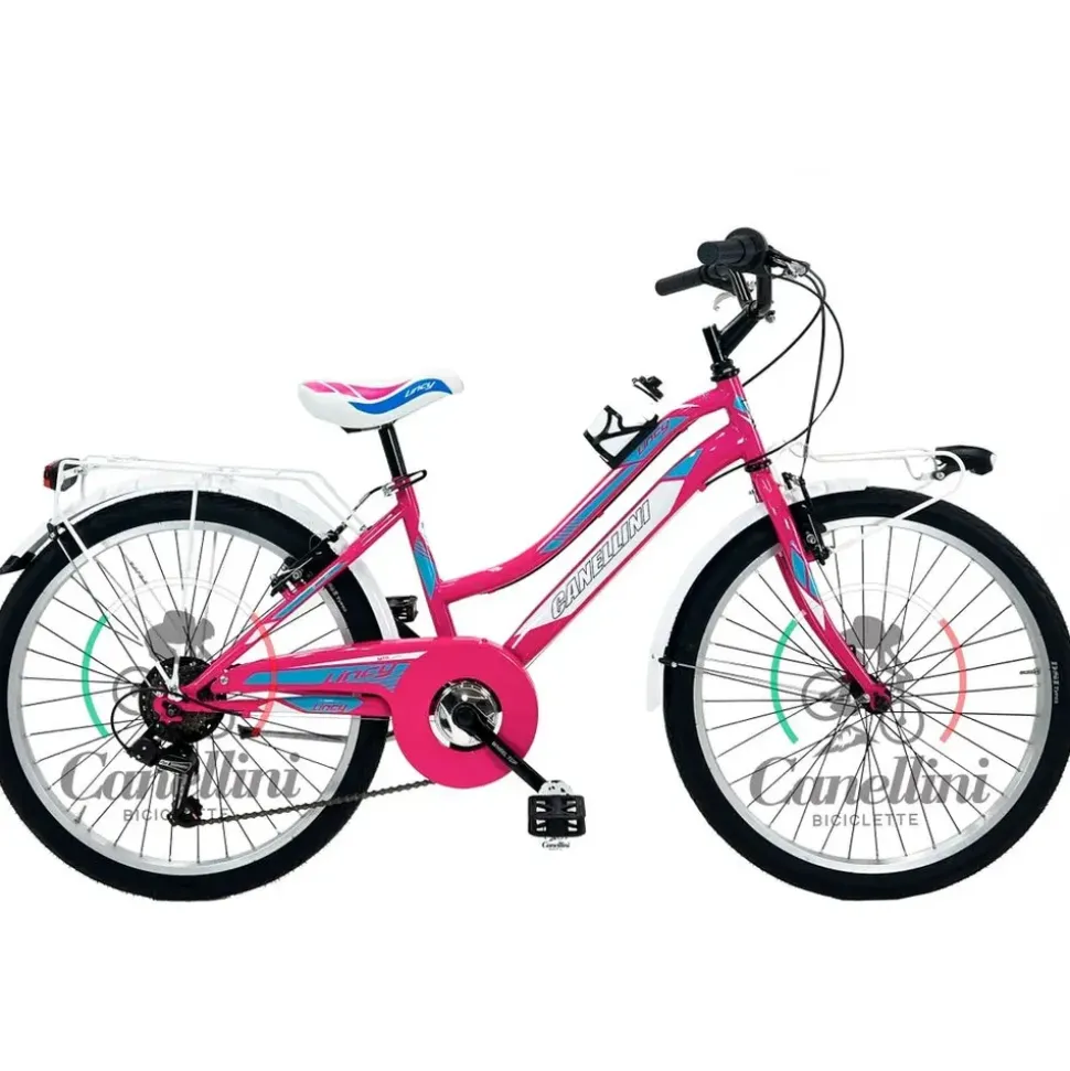 biciclette canellini LINCY 24 Zoll RH 31 cm fuchsia