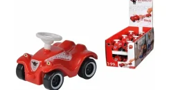 Big 800055975 - BIG Mini-Bobby-Car-Classic, rot, Miniaturmodell mit Rückziehfunktion, 1 Stück, 45x70x50mm