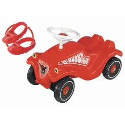 Big Bobby Car Classic inkl. Flüsterräder und Schuhschoner Rot
