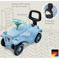 Big Bobby Car Classic + Walker hellblau