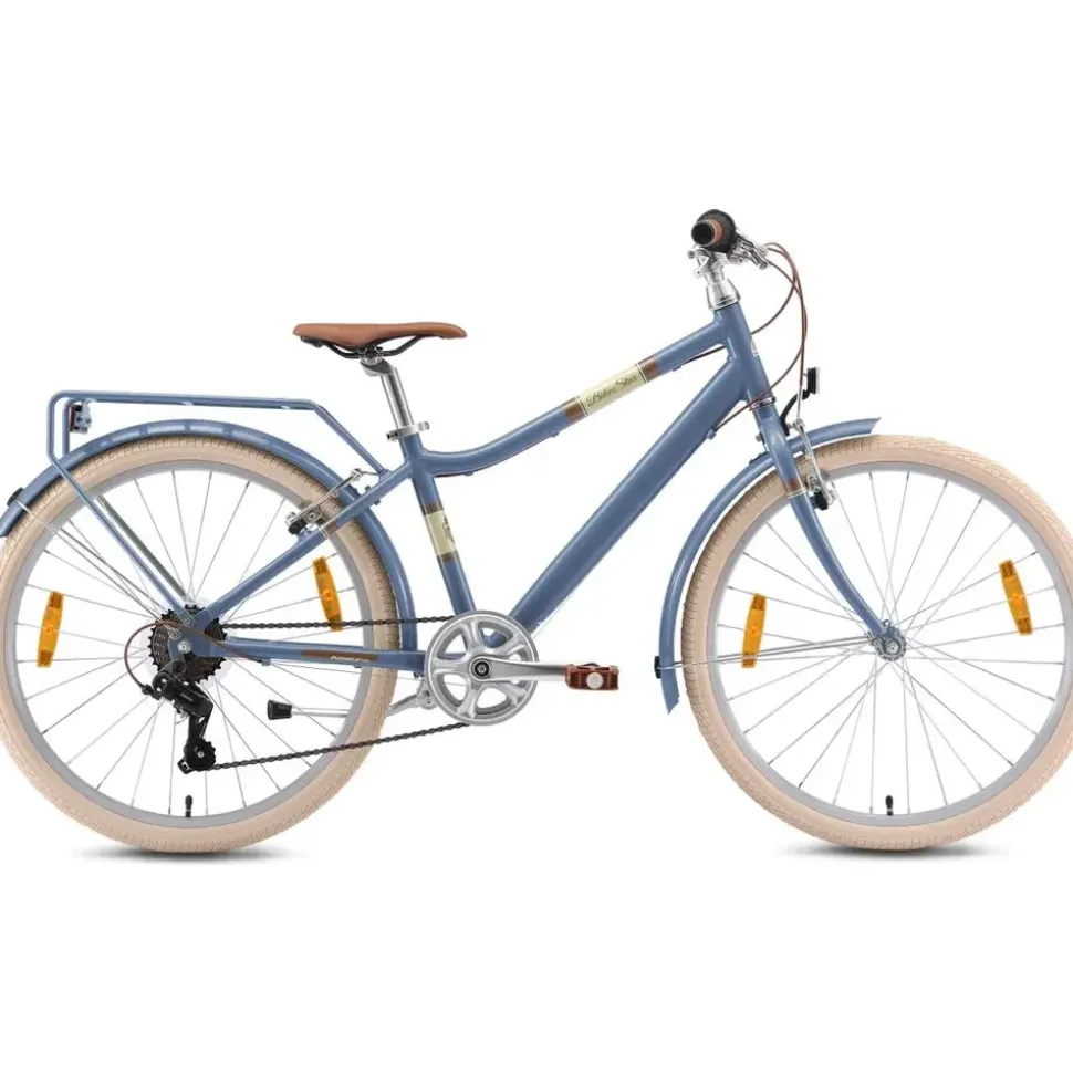 Bikestar Alu Kinderfahrrad 24 Zoll blau