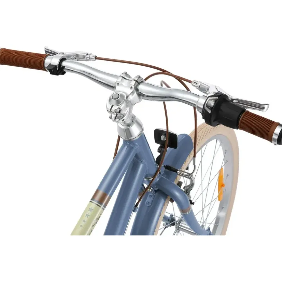 Bikestar Alu Kinderfahrrad 24 Zoll blau