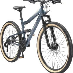 Bikestar Fully Mountainbike 27,5 Zoll RH 43 cm Damen blau