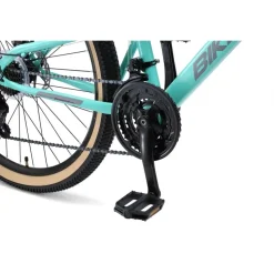 Bikestar Mountainbike 27,5 Zoll RH 43 cm Damen grün