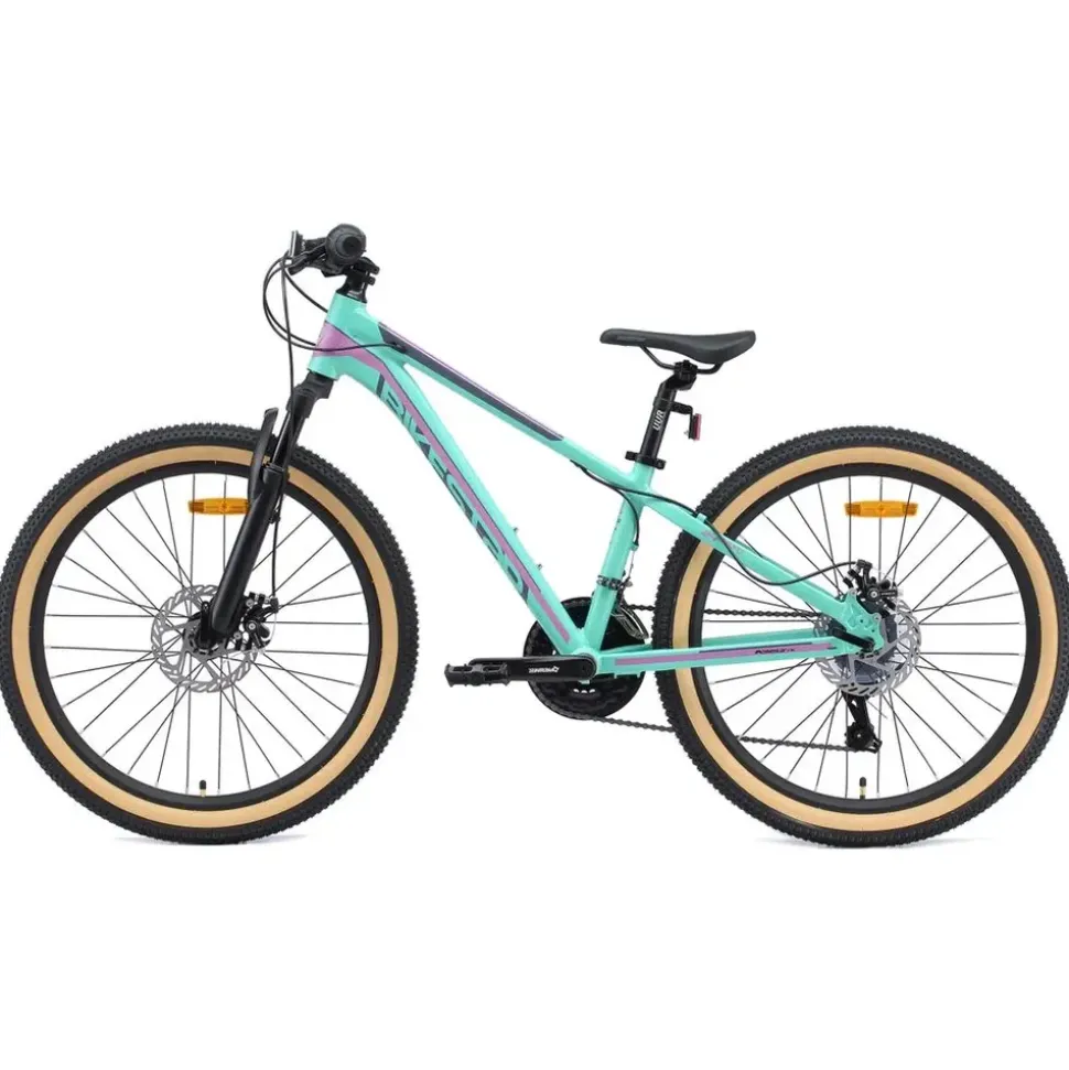 Bikestar Mountainbike 24 Zoll RH 54 cm mint/pink