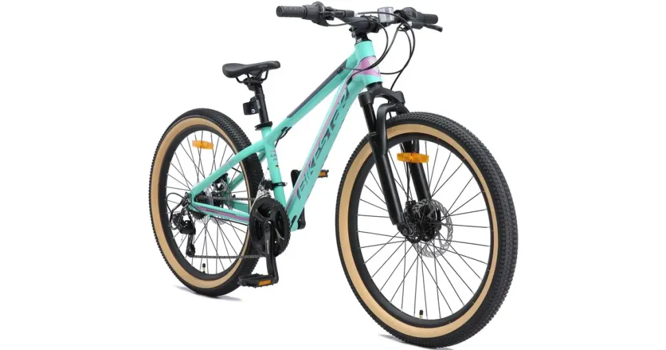 Bikestar Mountainbike 24 Zoll RH 54 cm mint/pink