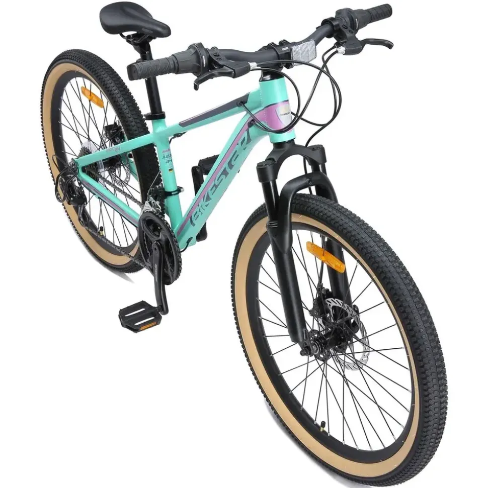 Bikestar Mountainbike 24 Zoll RH 54 cm mint/pink