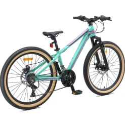 Bikestar Mountainbike 24 Zoll RH 54 cm mint/pink