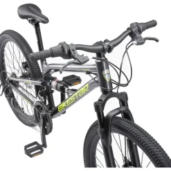 Bikestar MTB 24 Zoll RH 31 cm schwarz