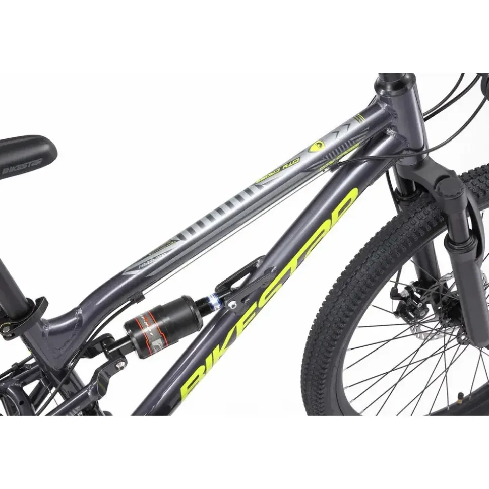 Bikestar MTB 24 Zoll RH 31 cm schwarz