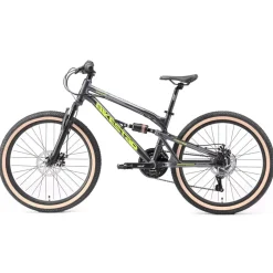 Bikestar MTB 24 Zoll RH 31 cm schwarz