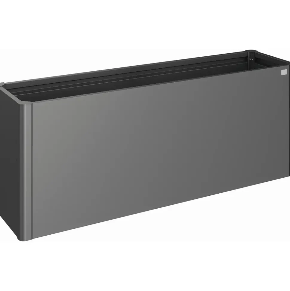 Biohort Hochbeet 2x0,5 201 x 53 x 77 cm dunkelgrau-metallic