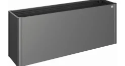 Biohort Hochbeet 2x0,5 201 x 53 x 77 cm dunkelgrau-metallic
