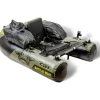 Black Cat Battle Boat Belly Boot