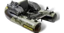 Black Cat Battle Boat Belly Boot