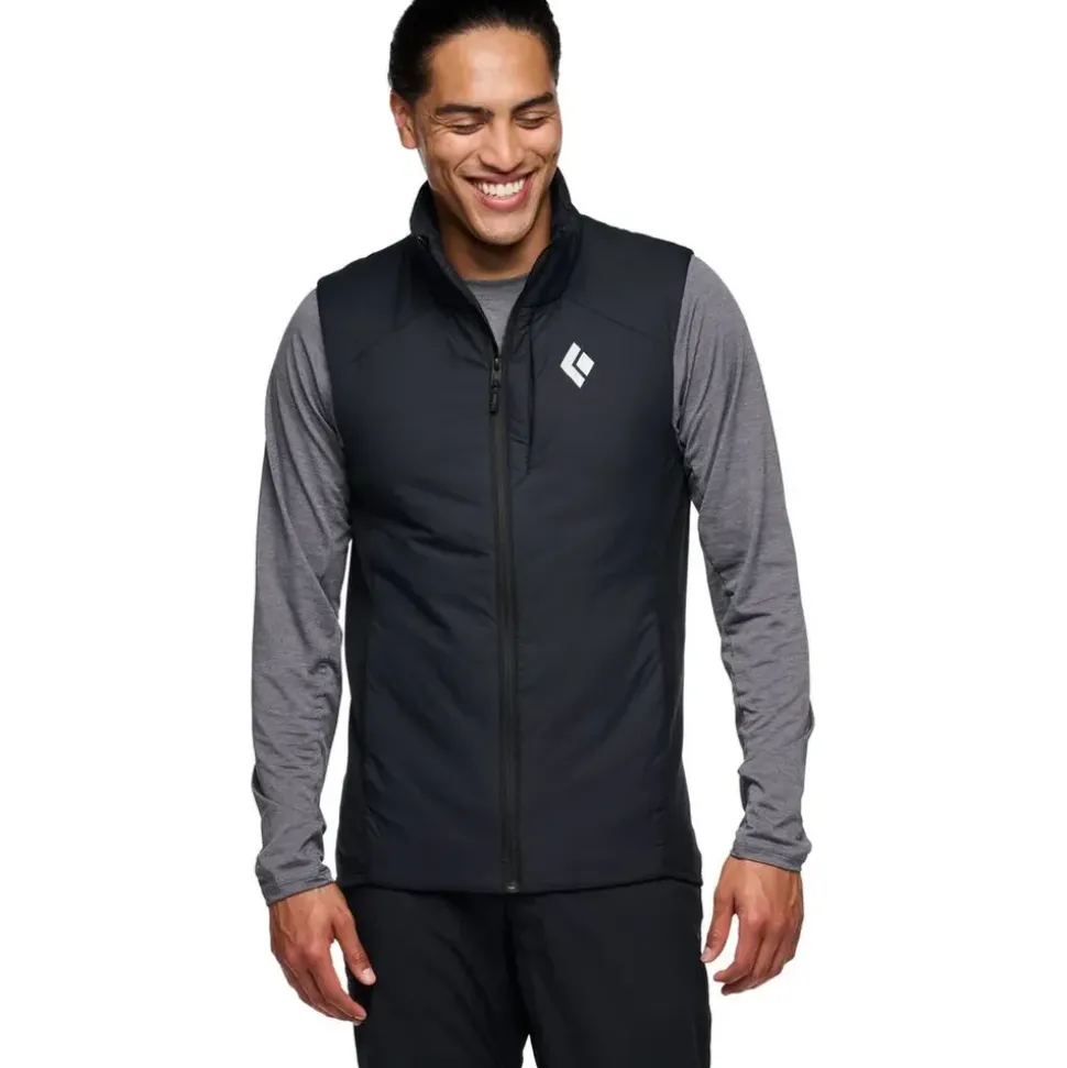 Black Diamond First Light Hybrid Weste Schwarz L