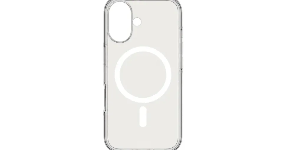 Black Rock iPhone 16 Mag Clear Case Transparent