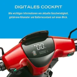 blu:s XT2000 2000 Watt 45 km/h Rot