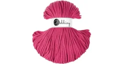 Bobbiny Makramee-Schnur 5 mm Pink 100 m