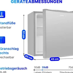 Bomann KB 7346 edelstahl-optik