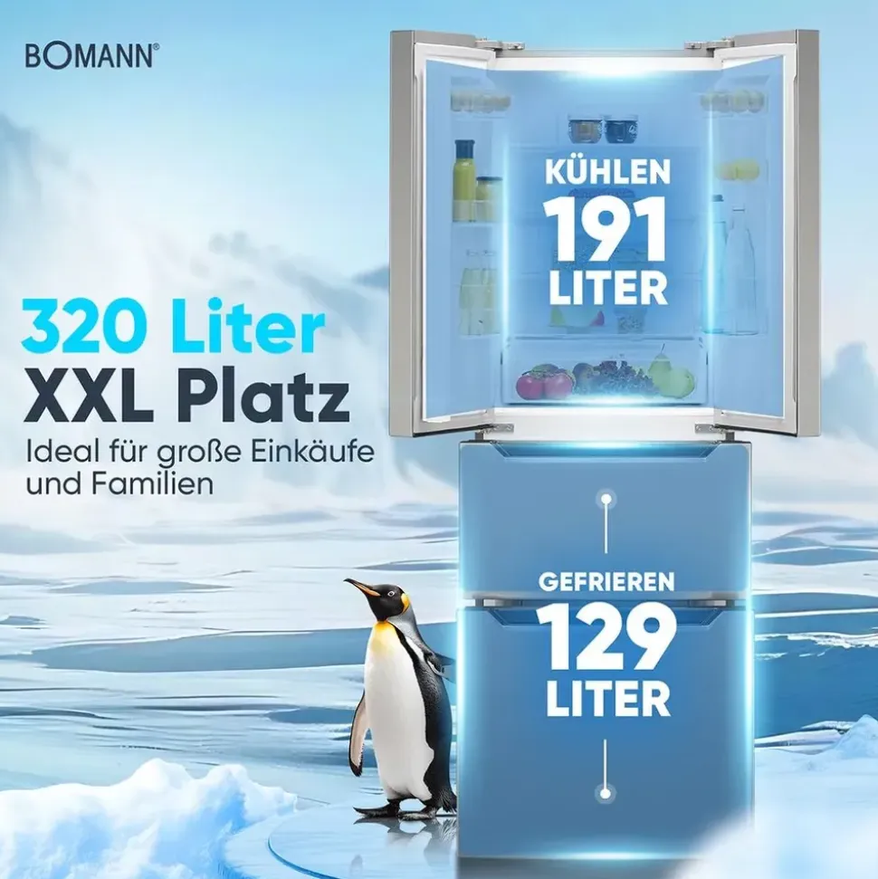Bomann KG 7361 IX French Door