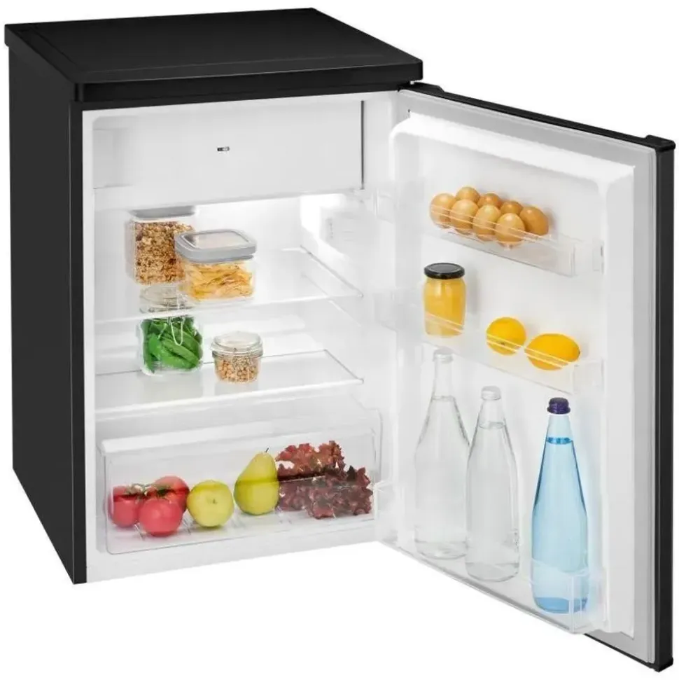 Bomann KS 7251 Kühlschrank (109 l, 850 mm hoch, Schwarz)