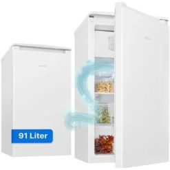 Bomann KS 7254 Kühlschrank (91 l, 835 mm hoch, Weiß)