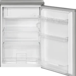 Bomann KS 2184.1 Kühlschrank (120 l, 845 mm hoch, Edelstahl)