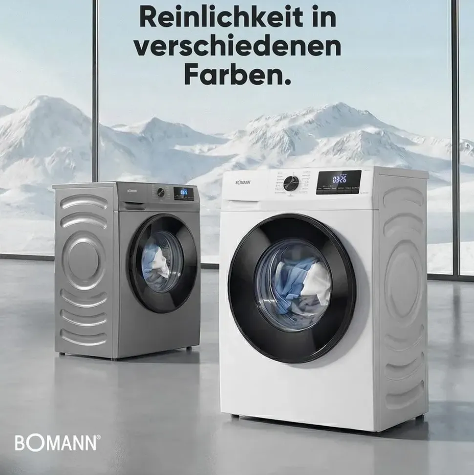 Bomann WA 7175.1 Waschmaschine (7 kg, 1400 U/min)