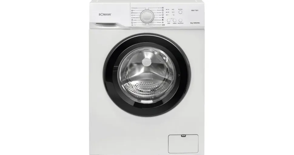 Bomann WA 7161 Waschmaschine (6 kg, 1000 U/min)
