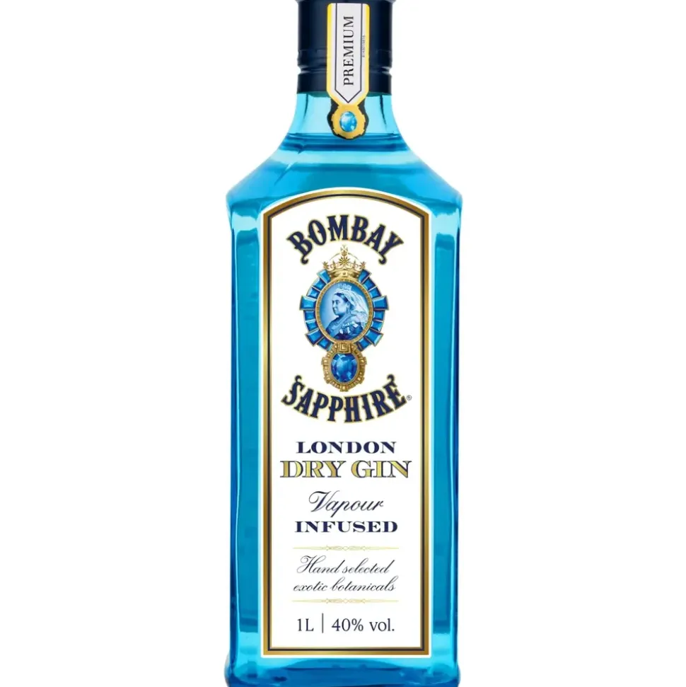 Bombay Sapphire 40% vol 1 l