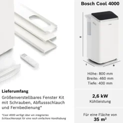 Bosch Cool 4000 mobiles Klimagerät
