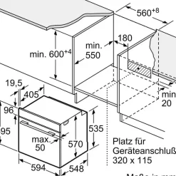 Bosch Herdset Pyrolyse 3D-Heißluft + Induktionskochfeld Booster