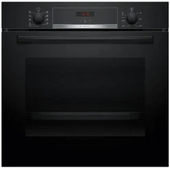 Bosch Induktion Herd Set Autark mit Backofen und Kochfeld Schwarz