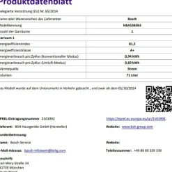 Bosch PKM Induktionskochfeld + Backofen Set